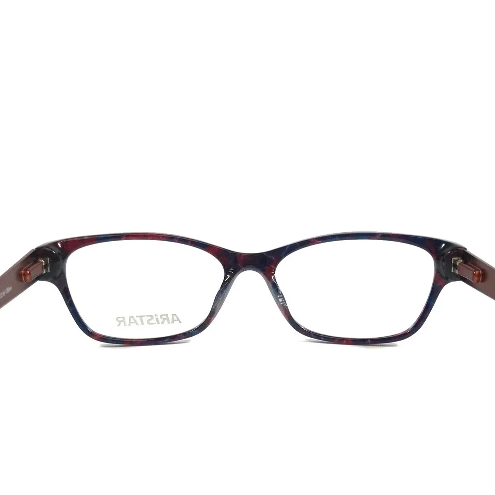 Aristar Eyeglasses Frames AR18433 517 Blue Red Tortoise Cat Eye 53-16-135